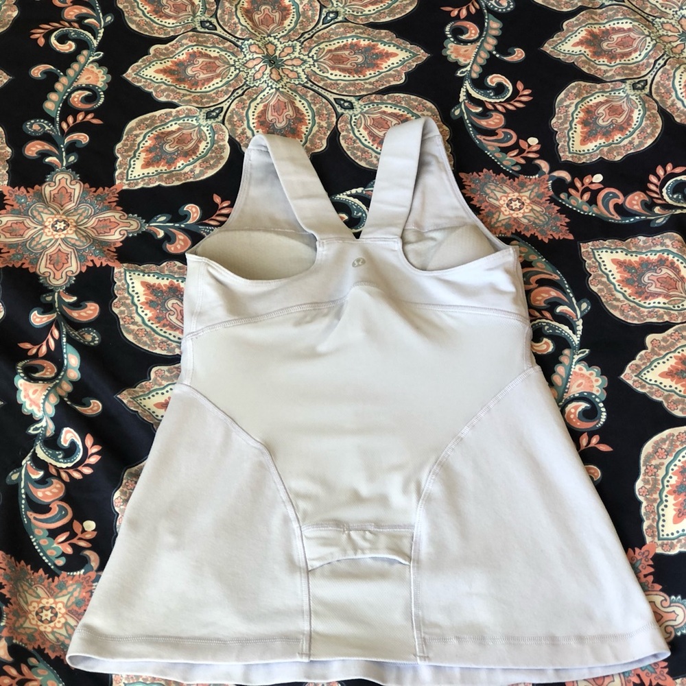 Lululemon Racerback Padded Tank Light Blue - Picture 8 of 8